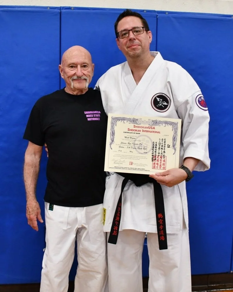 Renshi Matt Hogan, Founder & Chief Instructor · Godan (5th Degree Black Belt)